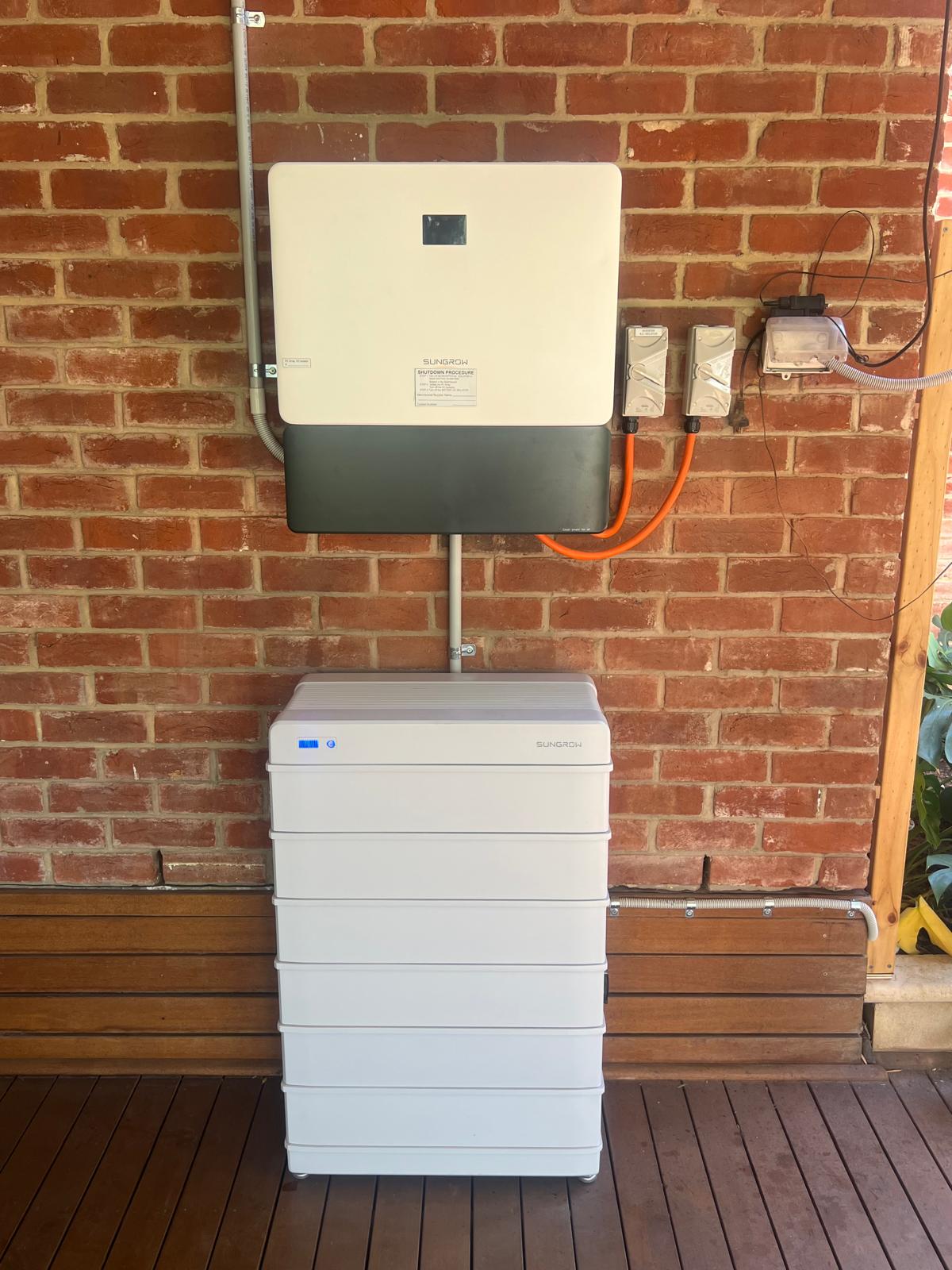 Electrical and solar work near Mount Barker, South Australia