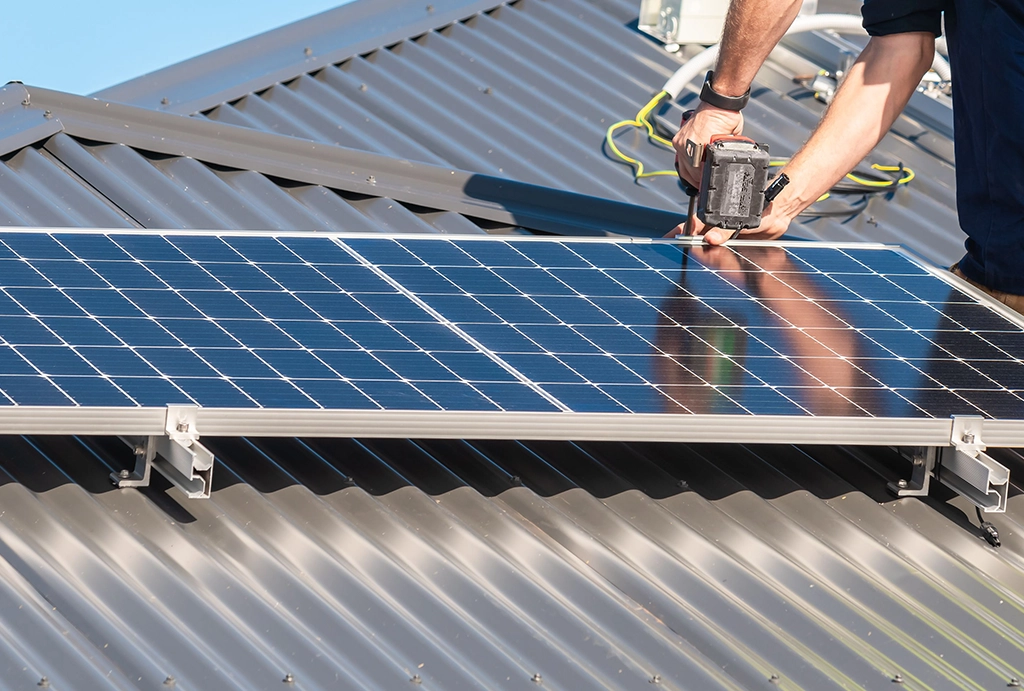 Electrical and solar work near Mannum, South Australia
