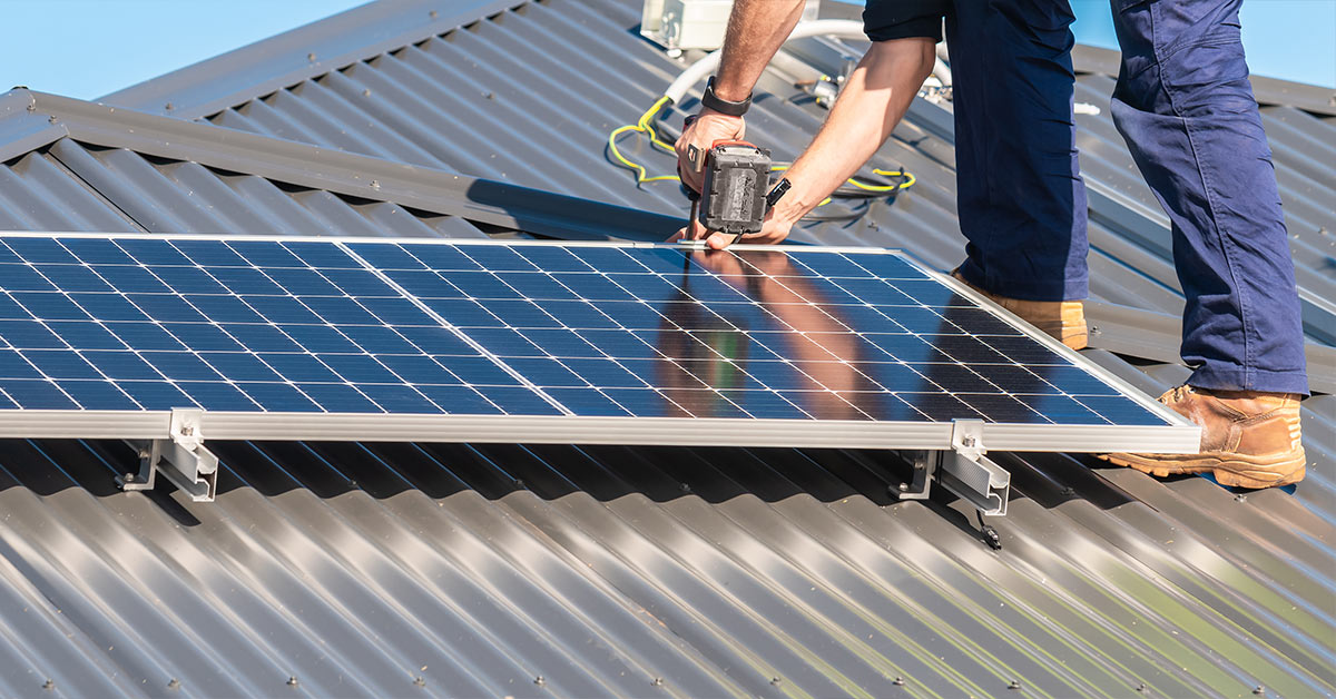 Electrical and solar work near Tailem Bend, South Australia